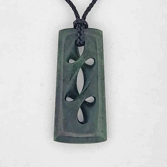 NZ Jade path of life pendant