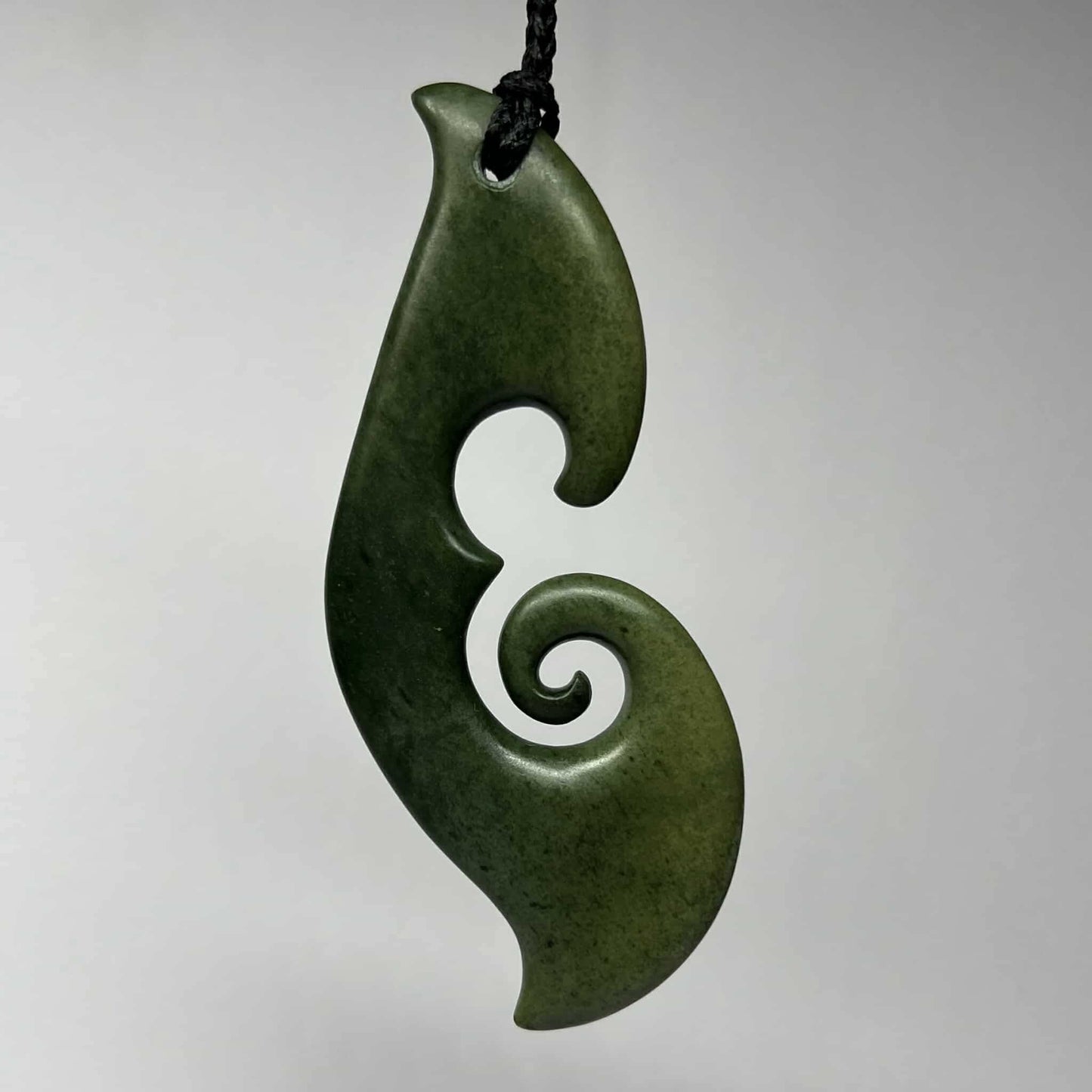 Marsden Flower Jade Koru