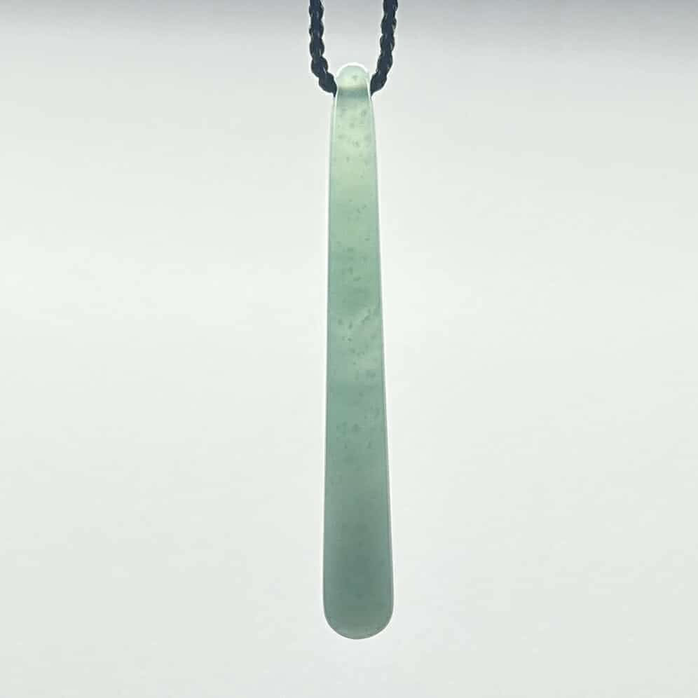 Translucent Jade Drop Pendant