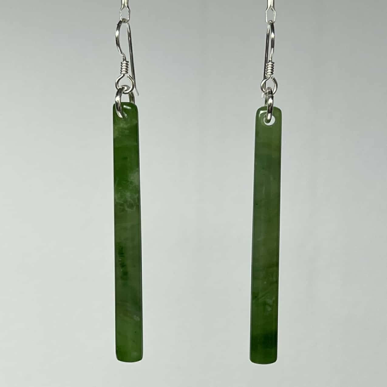 Translucent Kawakawa Jade Earrings