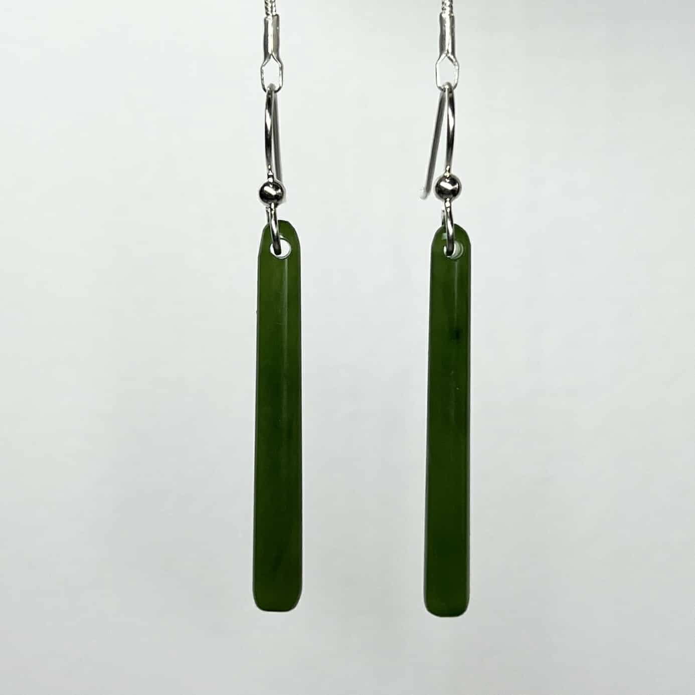 Translucent Marsden Flower Jade Earrings