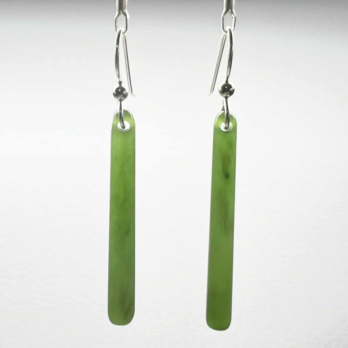 Translucent Marsden Flower Jade Earrings