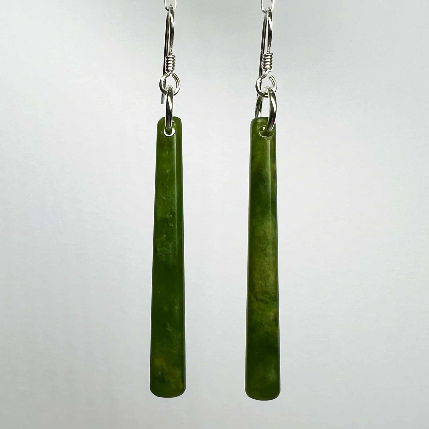Translucent Marsden Flower Jade Earrings