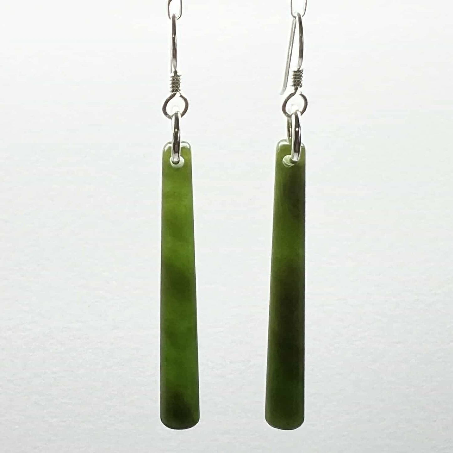 Translucent Marsden Flower Jade Earrings