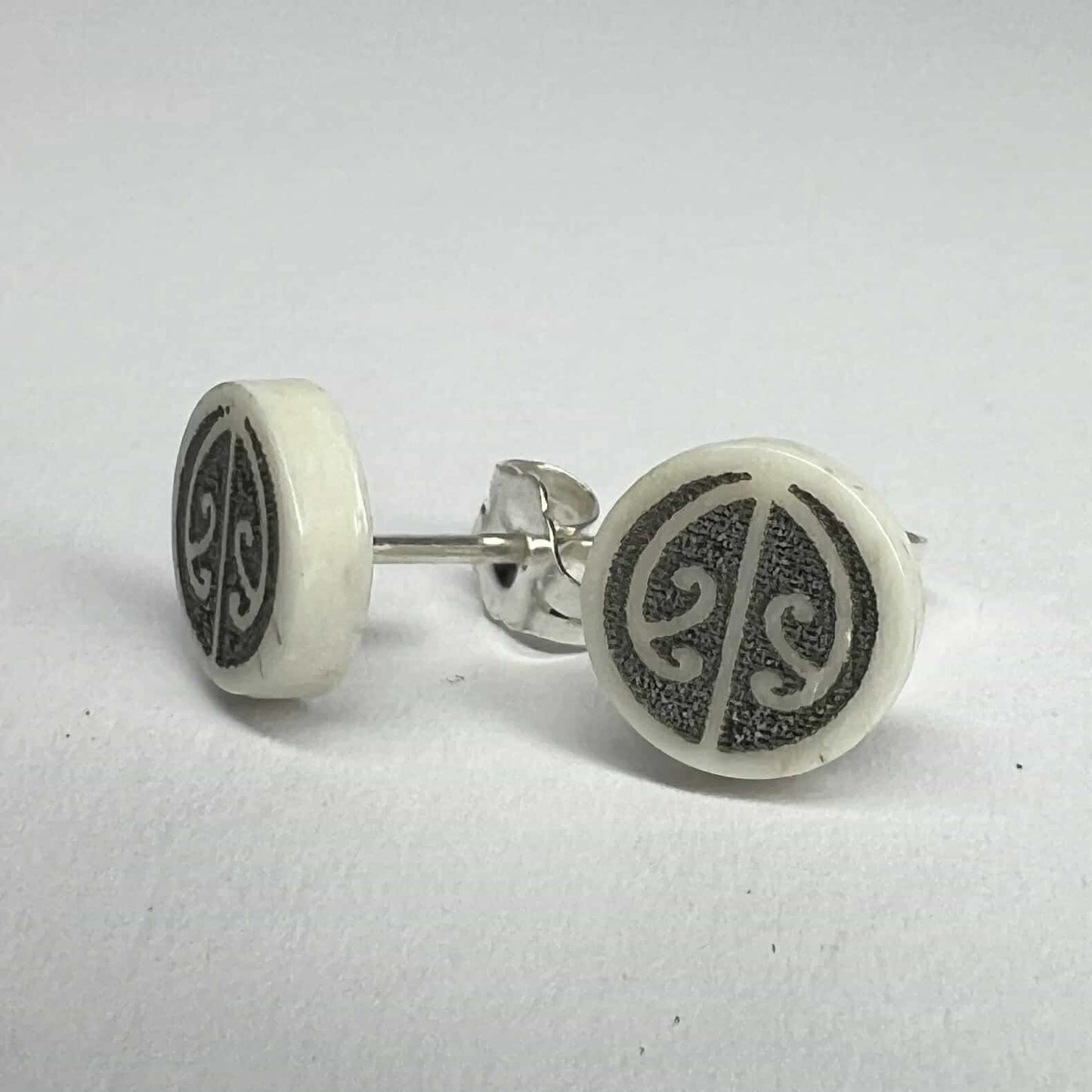 Bone Flat Studs