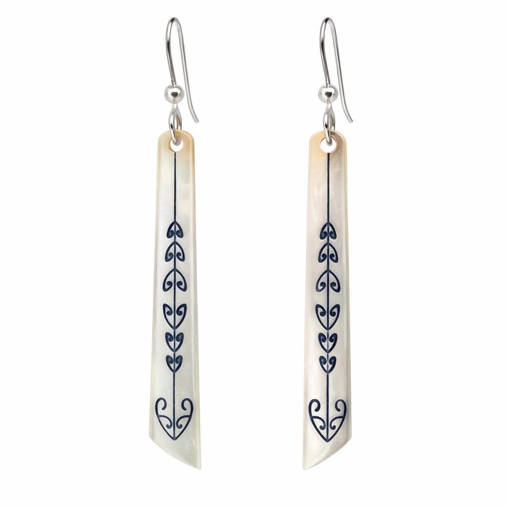 Mother of Pearl with koru