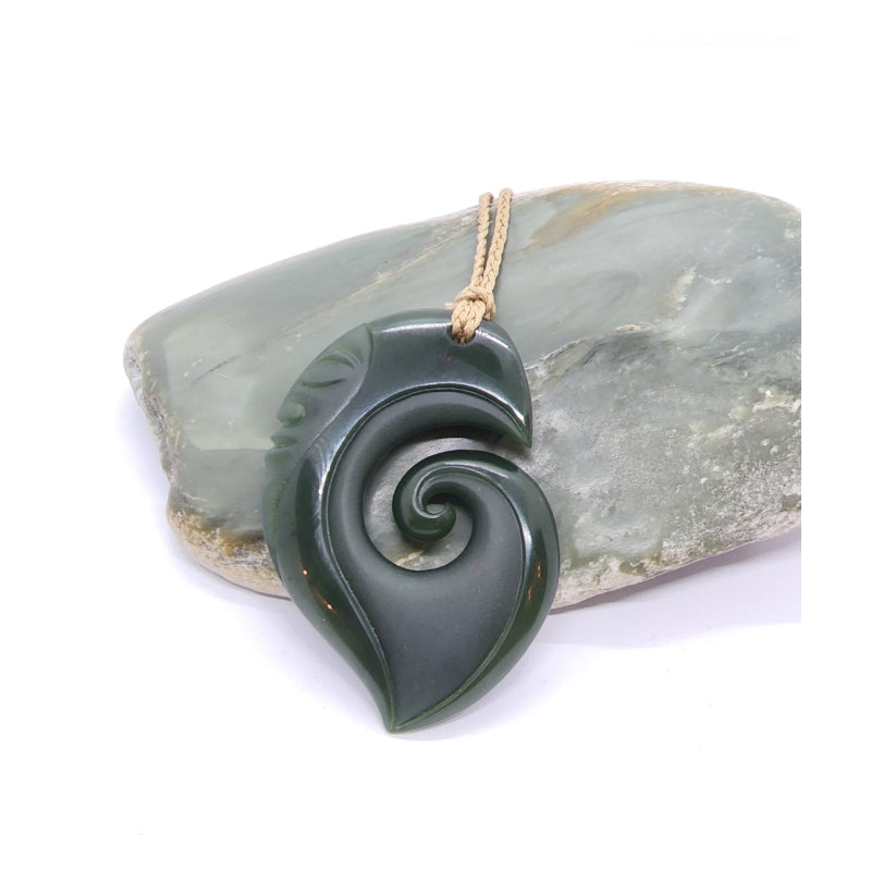 Koru Jade Pendant