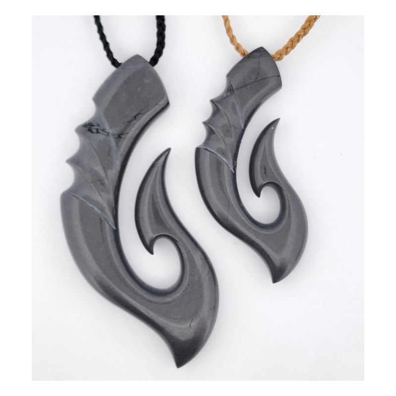 Argillite Fish Hooks