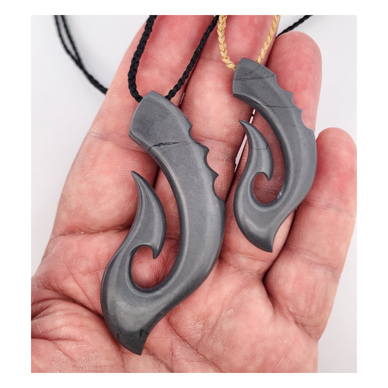 Argillite Fish Hooks