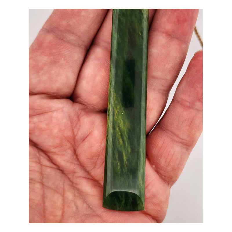 Flower Jade Toki Pendant