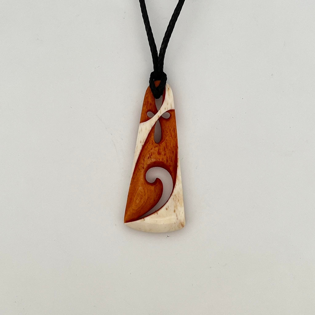 Toki Bone Art With Infinity And Koru Design