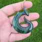 Jade Fish hook - Kaha