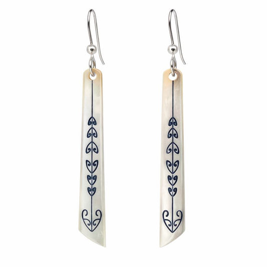 Mother of Pearl with koru