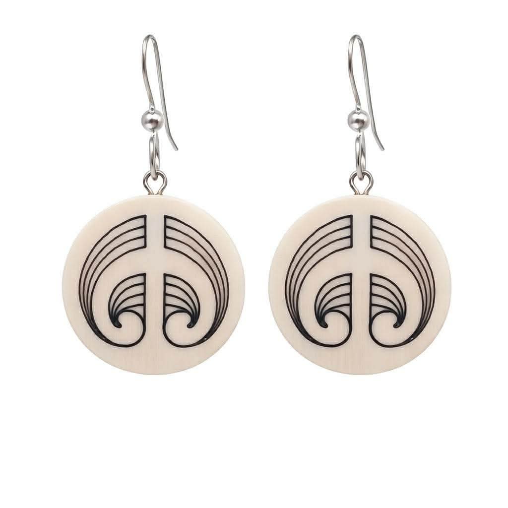 Circular Koru Earrings