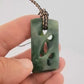 NZ Jade path of life pendant