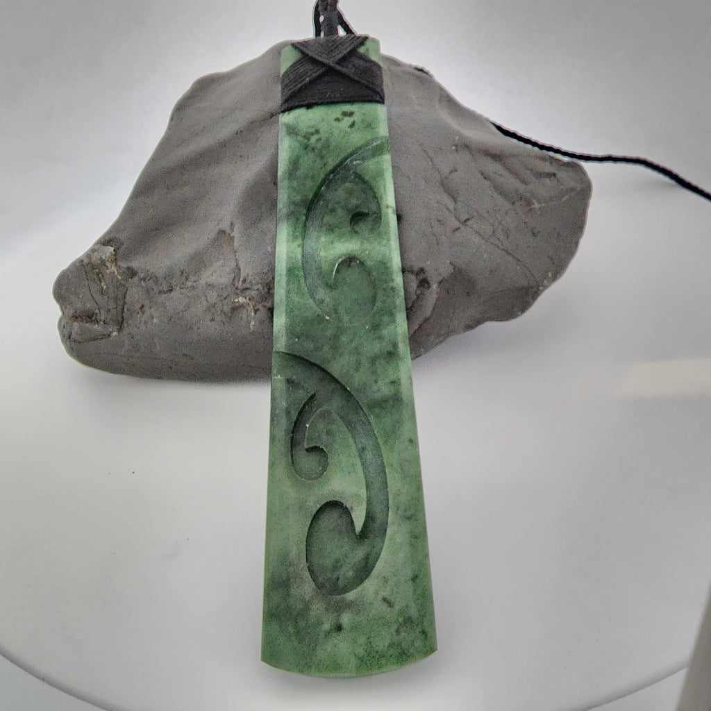 Marsden Jade Toki With Double Descending Koru's